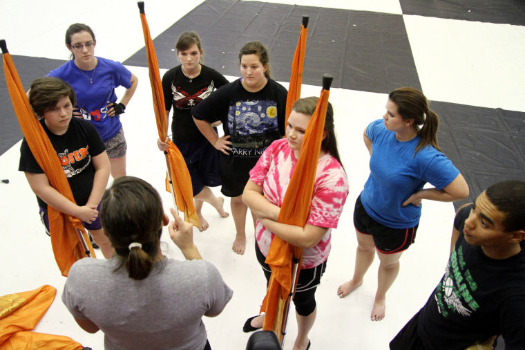 Belton High School Varsity Winter Guard